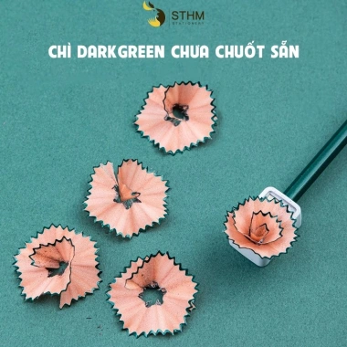Bút chì gỗ Deli 2B kèm gôm - Ký hoạ, vẽ, phác thảo, trắc nghiệm, giá 10.000đ 6