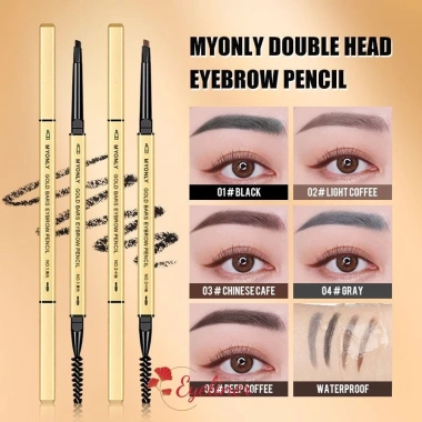 Bút chì kẻ mày MYONLY hai đầu không thấm nước – Tint vàng nhỏ, giá chỉ 37.664₫