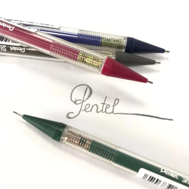 Bút Chì Kim Bấm Pentel A125T 0.5mm Chính Hãng - Giá chỉ 55.000, viết mượt, bền bỉ 6
