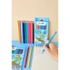 Bút chì màu Smartkids SK-CP04 woodfree 12 màu tươi sáng cho bé 6-12 tuổi - giá 18.600đ 5