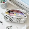 Bút chì OAKDENEMYWAY chấm bi – Túi đựng bút dung lượng lớn, mềm cảm ứng, phong cách INS Back To School 3