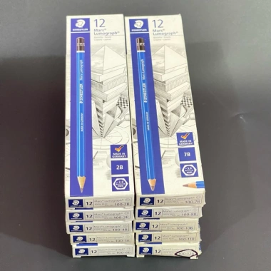 Bút chì Staedtler 100 Mars Lumograph 2B-12B – Chất lượng cao, Giá chỉ 20.000đ 2