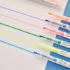 Bút Dạ Quang 2 Đầu 2 Màu – Viết Êm, Không Lem, Pastel 3 Cây/6 Cây, Giá 10.000đ 2