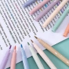 Bút Dạ Quang 2 Đầu 6 Màu Pastel - Morandi Doodle, Đầu Mềm Chống Mỏi Mắt, Giá 25.000 4