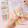 Bút dạ quang 6 màu pastel - Highlight Leng Keng, đánh dấu nhớ, văn phòng phẩm chất lượng, giá ưu đãi 24.960₫