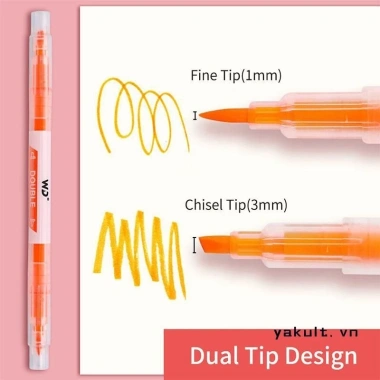 Bút dạ quang 6 màu pastel - Highlight Leng Keng, đánh dấu nhớ, văn phòng phẩm chất lượng, giá ưu đãi 24.960₫ 2