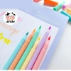 Bút dạ quang brush 2 ngòi viết calligraphy 6 màu Candy Giá ưu đãi 11.900₫ 2