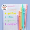 Bút dạ quang brush 2 ngòi viết calligraphy 6 màu Candy Giá ưu đãi 11.900₫ 5