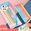 Bút dạ quang brush 2 ngòi viết calligraphy 6 màu Candy Giá ưu đãi 11.900₫ 7