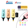 Bút dạ quang highlight Bitex HL05 Pastel nhiều màu - Giá 9.900 VND, giảm 20%