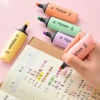 Bút Dạ Quang Highlight Đánh Dấu Màu Pastel - Giá chỉ 12.000đ, giảm từ 15.240đ, màu sắc nhẹ nhàng, bút mực lâu trôi
