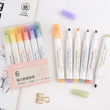 Bút Dạ Quang Highlight Pastel: Bút Đánh Dấu và Nhớ Xinh Xắn, Tiện Dụng, Giá 15.000 VNĐ 2