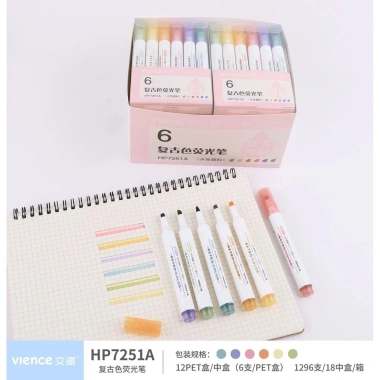 Bút Dạ Quang Highlight Pastel - Bút Đánh Dấu Văn Phòng Phẩm Xinh Xắn, Giá 15.000 5