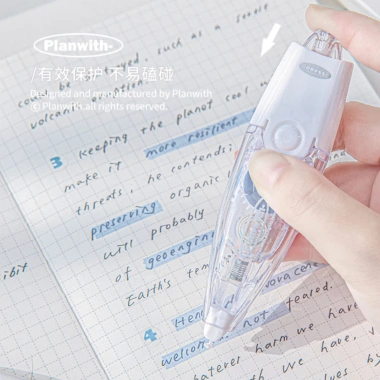 Bút Dạ Quang Highlighter Planwith Mark Dạng Băng Kéo Đánh Dấu Nội Dung Kiểu Mới - 34.798đ