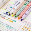 Bút Dạ Quang Móng Mèo 6 Màu Pastel 4mm Ngòi Dẹt Đánh Dấu Học Tập Giá 16.000₫ 4