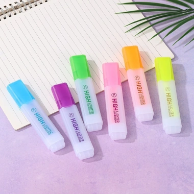 Bút dạ quang nhiều màu khô nhanh macaron doodle dùng cho sổ tay - Giá 7.510 VND 9