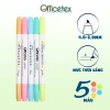 Bút Dạ Quang Officetex Pastel 5 màu OT-CHL1.001 - Viết mịn, không lem, giảm giá 41.000 VND