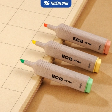 Bút dạ quang pastel Eco Style Highlighter Thiên Long HL-015/ECO - Không mất nét khi photocopy, giá chỉ 20.000₫ 4