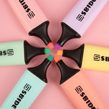 Bút dạ quang pastel - Marker highlight cute nhiều màu, sáng rực, giá 9.500₫ 2