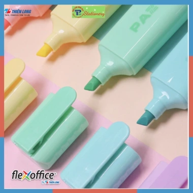Bút dạ quang Pastel Thiên Long Flexoffice FO-HL009/VN - Rửa được, Giá 14.000đ