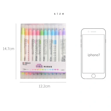 Bút Dạ ZEBRA Midliner Twin Tip 12 Màu – Kepala Ganda, Giá Siêu Tiết Kiệm 183.635₫ cho Học Sinh 7