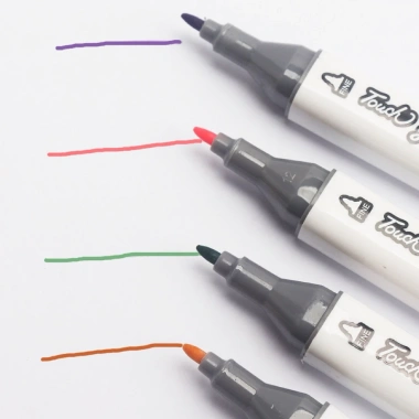 Bút đánh dấu 2 đầu đa năng - Acrylic, màu nước, hightlight, xếp chồng, chỉ 30.000đ 9