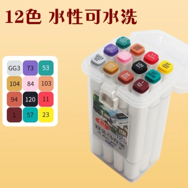 Bút đánh dấu 2 đầu đa năng - Acrylic, màu nước, hightlight, xếp chồng, chỉ 30.000đ 10