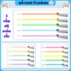 Bút Đánh Dấu 2 Đầu Hopkids Highlight Pastel Light - Trang Trí Bullet Journal, Giá 35.000 VND (Giảm từ 44.100 VND) 3