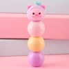 Bút đánh dấu 3 trong 1 mini dạ quang, highlight, bút nhớ - Hình ngộ nghĩnh, chỉ 35k 3