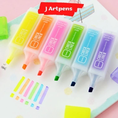 Bút Đánh Dấu Check Liner Nhiều Màu - Bút Nhớ Dòng, Highlight Giá 11.000₫