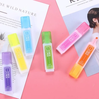 Bút Đánh Dấu Check Liner Nhiều Màu - Bút Nhớ Dòng, Highlight Giá 11.000₫ 5 Bút Đánh Dấu Check Liner Nhiều Màu - Bút Nhớ Dòng, Highlight Giá 11.000₫ 5