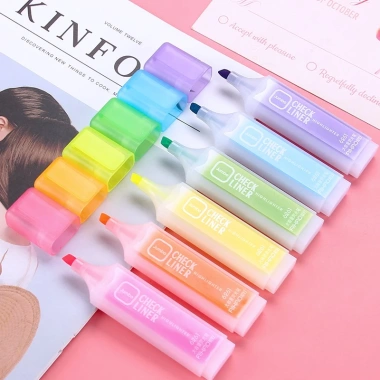 Bút Đánh Dấu Check Liner Nhiều Màu - Bút Nhớ Dòng, Highlight Giá 11.000₫ 6 Bút Đánh Dấu Check Liner Nhiều Màu - Bút Nhớ Dòng, Highlight Giá 11.000₫ 6