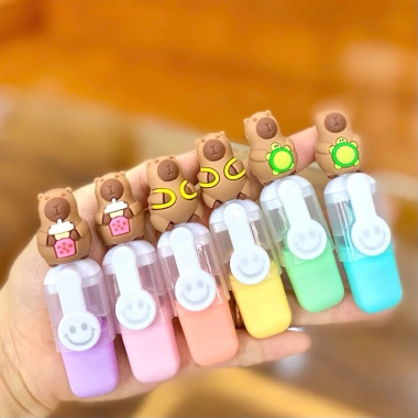 Bút đánh dấu highlight bộ 6 cây dễ thương, túi 6 màu - Giá ưu đãi 40.000 VND