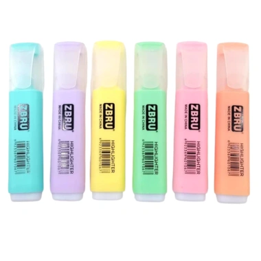 Bút Đánh Dấu Highlight Combo 6 Cây Màu Pastel, Không Lem, Giá ưu đãi 6.000₫ 7 Bút Đánh Dấu Highlight Combo 6 Cây Màu Pastel, Không Lem, Giá ưu đãi 6.000₫ 7