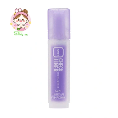 Bút đánh dấu highlight dạ quang 6 màu BD01 - Giá chỉ 8.999 VNĐ, màu sắc rực rỡ 7