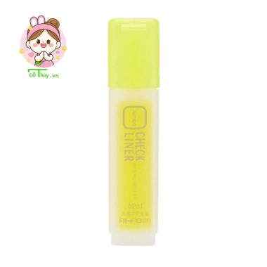 Bút đánh dấu highlight dạ quang 6 màu BD01 - Giá chỉ 8.999 VNĐ, màu sắc rực rỡ 9