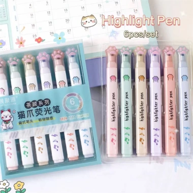 Bút Đánh Dấu Màu Macaron Dạ Quang Sáng Tạo Dễ Thương - Giá 23.900đ Giảm Sốc