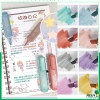 Bút đánh dấu mực lấp lánh pastel HI18 khổ lớn Nhũ ánh kim giá chỉ 18.400₫ 7