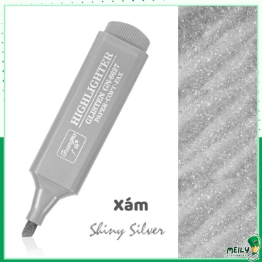 Bút đánh dấu mực lấp lánh pastel HI18 khổ lớn Nhũ ánh kim giá chỉ 18.400₫ 10