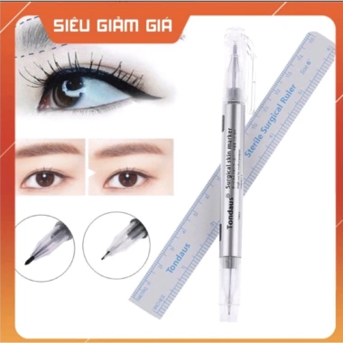 Bút Định Hình Lông Mày 2 Đầu 1 Đầu TONDAUS - Đánh Thẳng, Định Hình Tự Nhiên, Giá Ưu Đãi 15.400₫