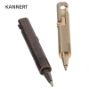 Bút đồng thau KANNERT - Bút bi mini thu gọn, bỏ túi di động, viết chữ ký mượt mà