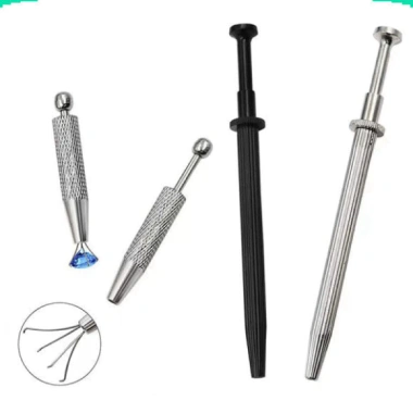 Bút gắp chip điện tử BGA chống trượt - Nhíp gắp đá quý kim cương 4 ngạnh, giảm còn 28.800₫
