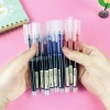 Bút gel 0.5mm Đen Xanh Đỏ 5/10/20 chiếc - Ngòi mực đều, nét chữ đẹp, giá chỉ 11.000 VND