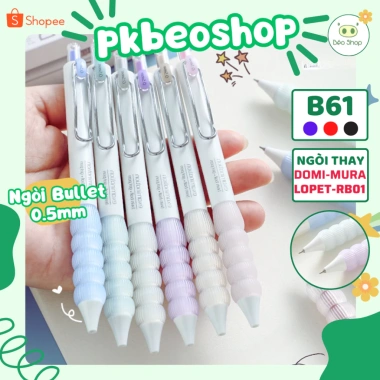 Bút Gel 0,5mm Khô Nhanh Đa Chức Năng - Đầu Trung Tính, Mực Đen/Xanh/Đỏ, Dùng Văn Phòng & Trường Học - 22.500₫
