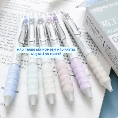 Bút Gel 0,5mm Khô Nhanh Đa Chức Năng - Đầu Trung Tính, Mực Đen/Xanh/Đỏ, Dùng Văn Phòng & Trường Học - 22.500₫