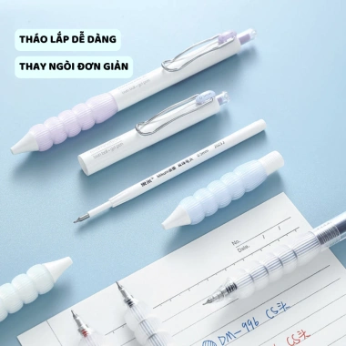 Bút Gel 0,5mm Khô Nhanh Đa Chức Năng - Đầu Trung Tính, Mực Đen/Xanh/Đỏ, Dùng Văn Phòng & Trường Học - 22.500₫
