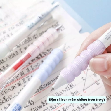 Bút Gel 0,5mm Khô Nhanh Đa Chức Năng - Đầu Trung Tính, Mực Đen/Xanh/Đỏ, Dùng Văn Phòng & Trường Học - 22.500₫