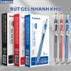 Bút Gel 0.5mm Set 5/10 Viết Nhanh Khô Mượt Mà - 3 Màu Đen Xanh Đỏ, Giá 10.000đ