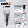 Bút Gel 0.5mm Set 5/10 Viết Nhanh Khô Mượt Mà - 3 Màu Đen Xanh Đỏ, Giá 10.000đ 4