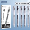 Bút Gel 0.5mm Set 5/10 Viết Nhanh Khô Mượt Mà - 3 Màu Đen Xanh Đỏ, Giá 10.000đ 10